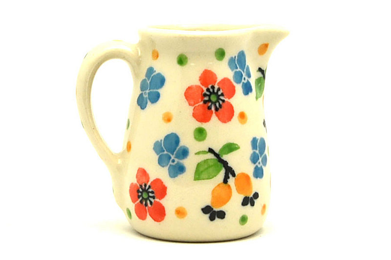 Ceramika Artystyczna Polish Pottery Miniature Pitcher - Wildflowers 315-2354a (Ceramika Artystyczna)