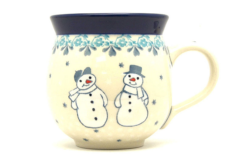 Ceramika Artystyczna Polish Pottery Mug - 11 oz. Bubble - Frost & Flurry 070-2793a (Ceramika Artystyczna)