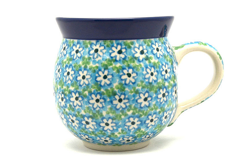 Ceramika Artystyczna Polish Pottery Mug - 11 oz. Bubble - Key Lime 070-2252a (Ceramika Artystyczna)