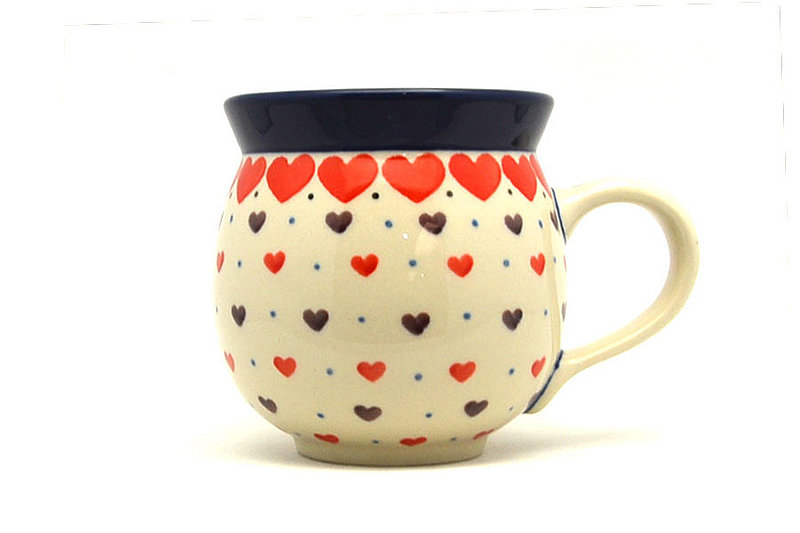 Ceramika Artystyczna Polish Pottery Mug - 11 oz. Bubble - Love Struck 070-2108a (Ceramika Artystyczna)