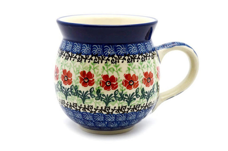 Ceramika Artystyczna Polish Pottery Mug - 11 oz. Bubble - Maraschino 070-1916a (Ceramika Artystyczna)
