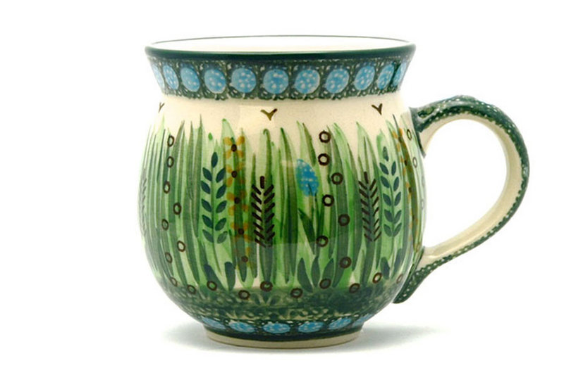 Ceramika Artystyczna Polish Pottery Mug - 11 oz. Bubble - Unikat Signature U803 070-U0803 (Ceramika Artystyczna)