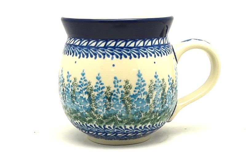 Polish Pottery Mug - 11 oz. Bubble - Virginia Blue Bells