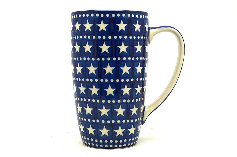 Ceramika Artystyczna Polish Pottery Mug - 12 oz. Cafe - Starlight C52-119a (Ceramika Artystyczna)