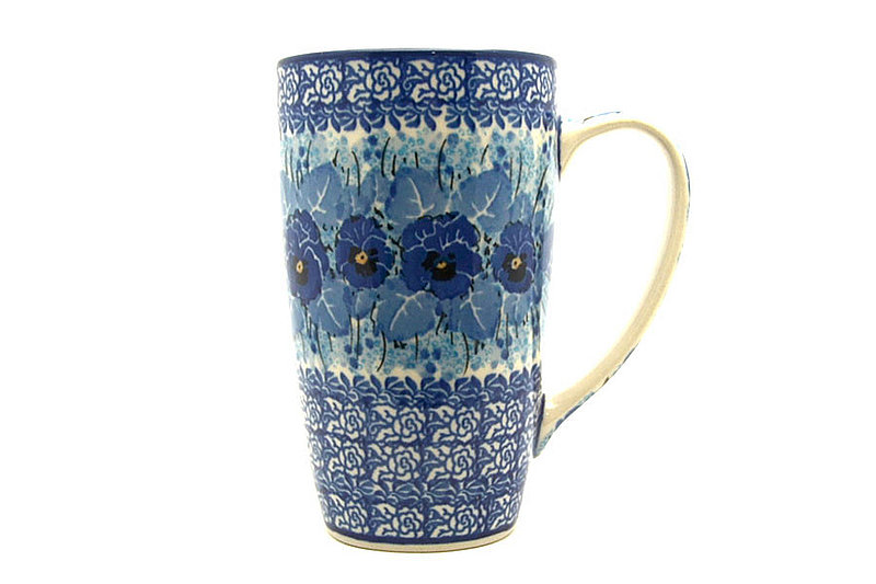 Ceramika Artystyczna Polish Pottery Mug - 12 oz. Cafe - Unikat Signature U3639 C52-U3639 (Ceramika Artystyczna)