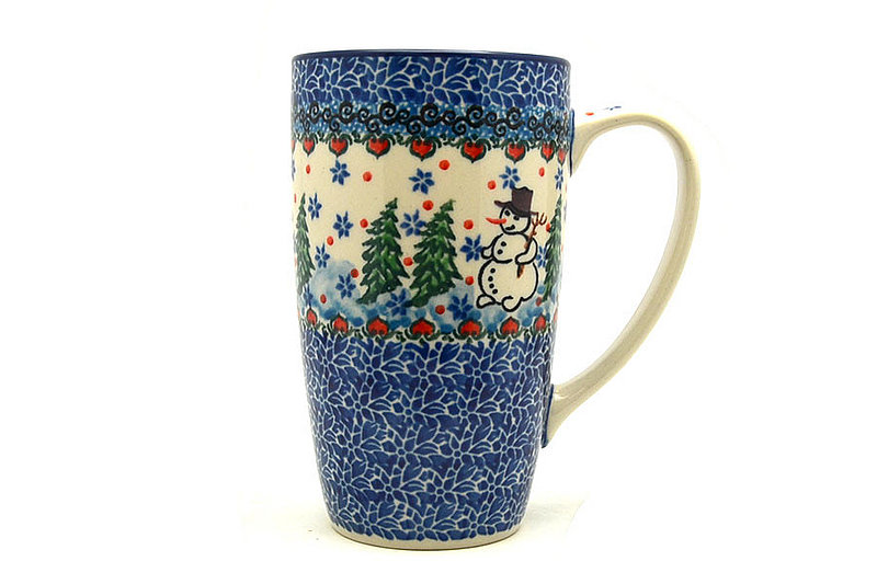 Ceramika Artystyczna Polish Pottery Mug - 12 oz. Cafe - Unikat Signature U4661 C52-U4661 (Ceramika Artystyczna)