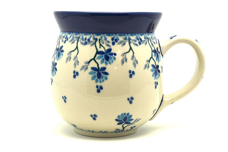 Ceramika Artystyczna Polish Pottery Mug - 15 oz. Bubble - Clover Field 073-2524a (Ceramika Artystyczna)