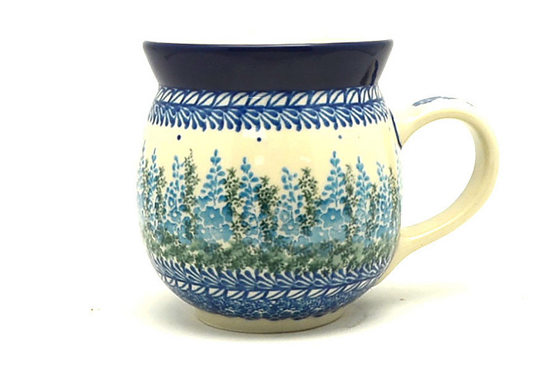 Ceramika Artystyczna Polish Pottery Mug - 15 oz. Bubble - Virginia Blue Bells 073-3279a (Ceramika Artystyczna)
