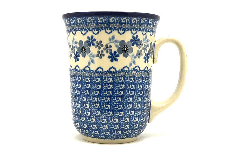 Ceramika Artystyczna Polish Pottery Mug - 16 oz. Bistro - Blue Horizon 812-2333a (Ceramika Artystyczna)