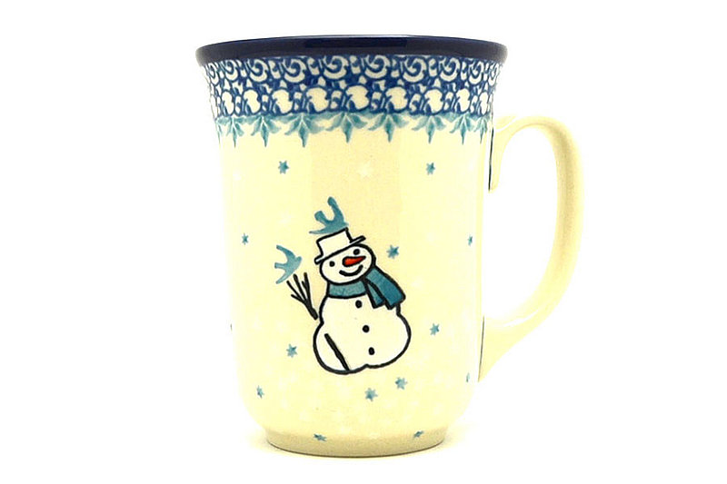 Ceramika Artystyczna Polish Pottery Mug - 16 oz. Bistro - Jack Frost 812-2798a (Ceramika Artystyczna)