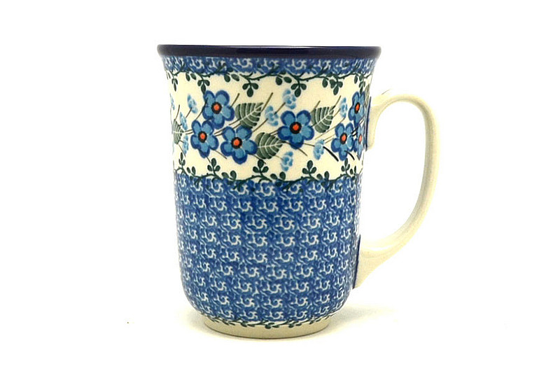 Ceramika Artystyczna Polish Pottery Mug - 16 oz. Bistro - Parisian Posies 812-2272a (Ceramika Artystyczna)