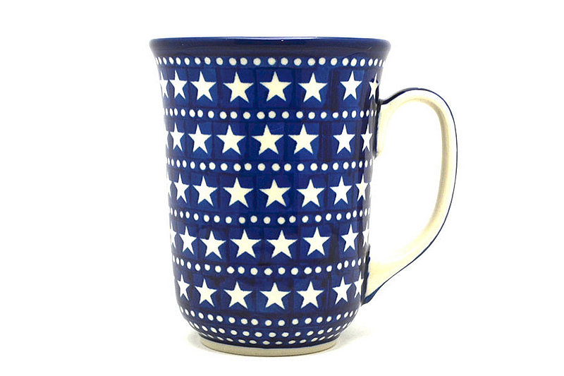 Polish Pottery Mug - 16 oz. Bistro - Starlight