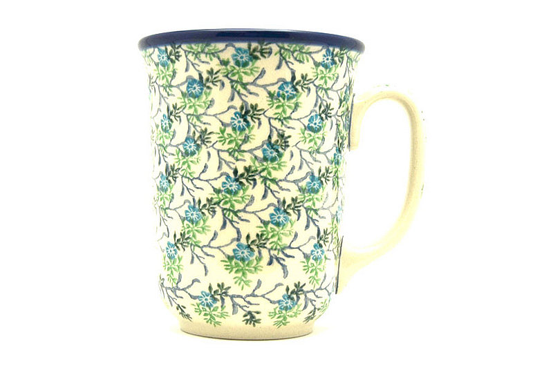 Ceramika Artystyczna Polish Pottery Mug - 16 oz. Bistro - Summer Ivy 812-2814a (Ceramika Artystyczna)