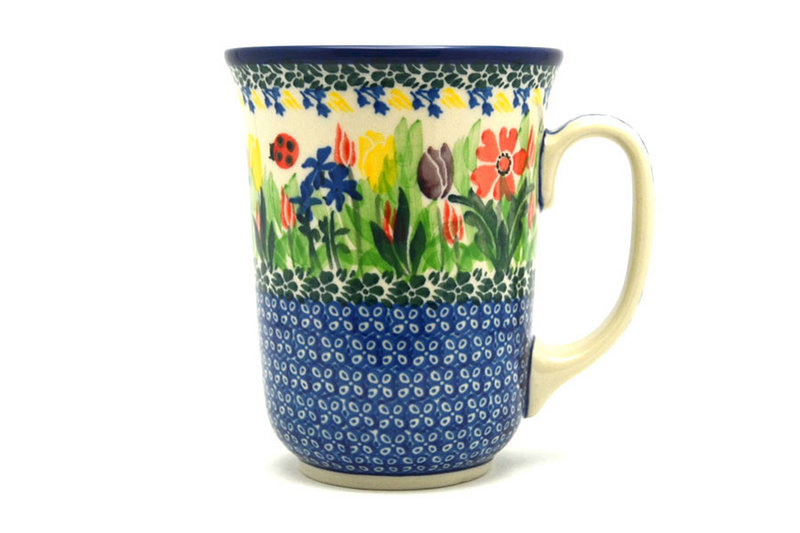 Ceramika Artystyczna Polish Pottery Mug - 16 oz. Bistro - Unikat Signature U3787 812-U3787 (Ceramika Artystyczna)