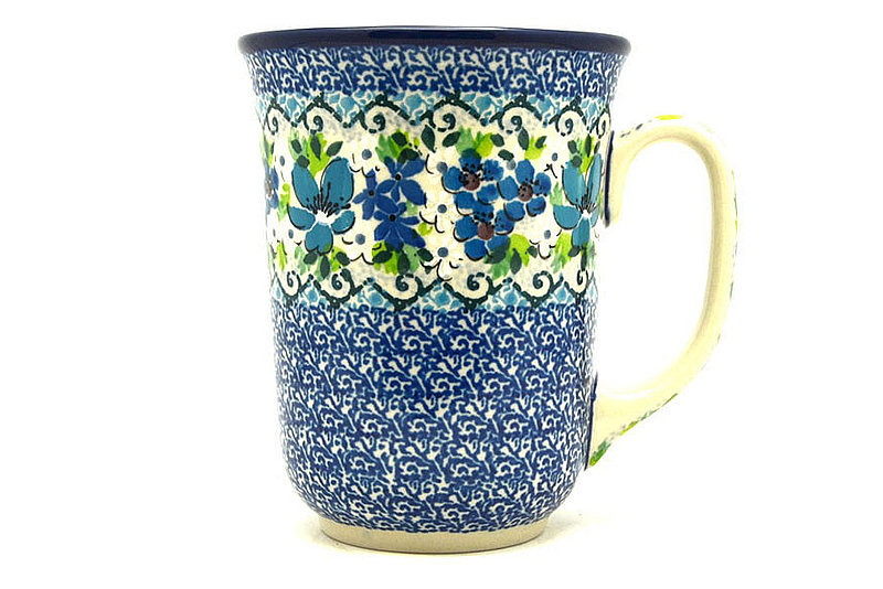 Ceramika Artystyczna Polish Pottery Mug - 16 oz. Bistro - Unikat Signature U5016 812-U5016 (Ceramika Artystyczna)