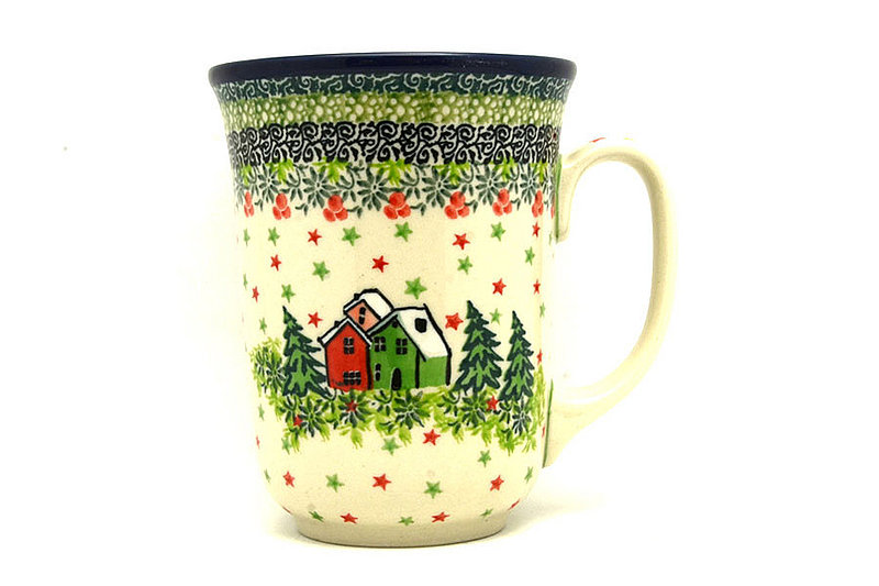 Ceramika Artystyczna Polish Pottery Mug - 16 oz. Bistro - Unikat Signature U5037 812-U5037 (Ceramika Artystyczna)