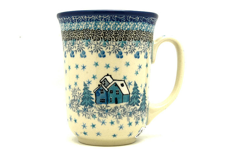 Ceramika Artystyczna Polish Pottery Mug - 16 oz. Bistro - Unikat Signature U5045 812-U5045 (Ceramika Artystyczna)