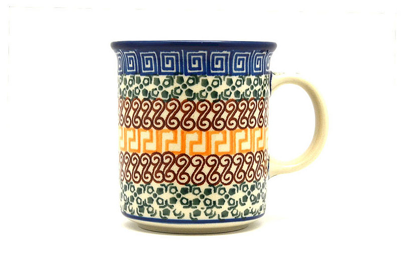 Ceramika Artystyczna Polish Pottery Mug - Straight Sided - Autumn 236-050a (Ceramika Artystyczna)