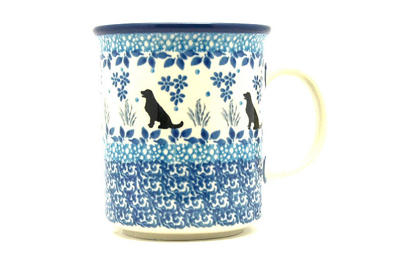 Polish Pottery Mug - Straight Sided - Buddy