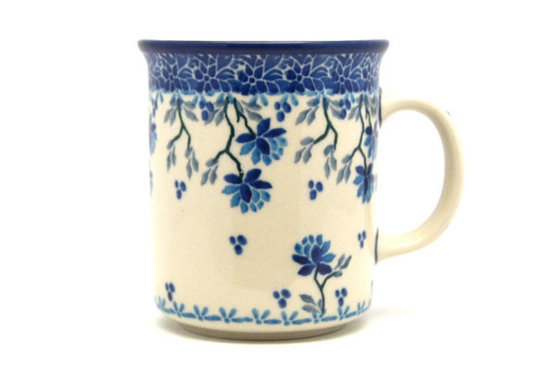 Ceramika Artystyczna Polish Pottery Mug - Straight Sided - Clover Field 236-2524a (Ceramika Artystyczna)