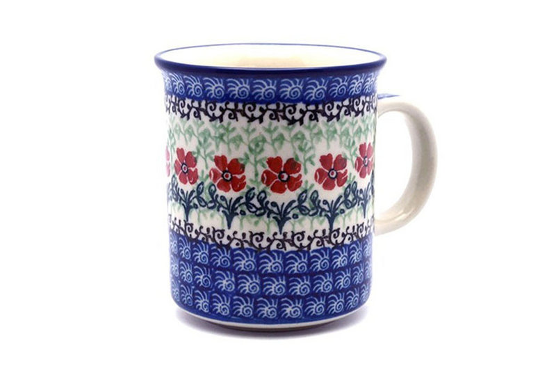 Ceramika Artystyczna Polish Pottery Mug - Straight Sided - Maraschino 236-1916a (Ceramika Artystyczna)