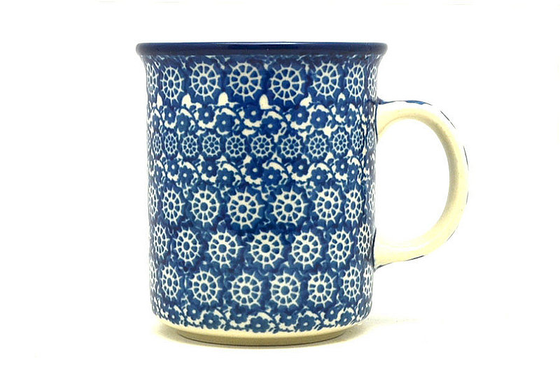 Ceramika Artystyczna Polish Pottery Mug - Straight Sided - Midnight 236-2615a (Ceramika Artystyczna)