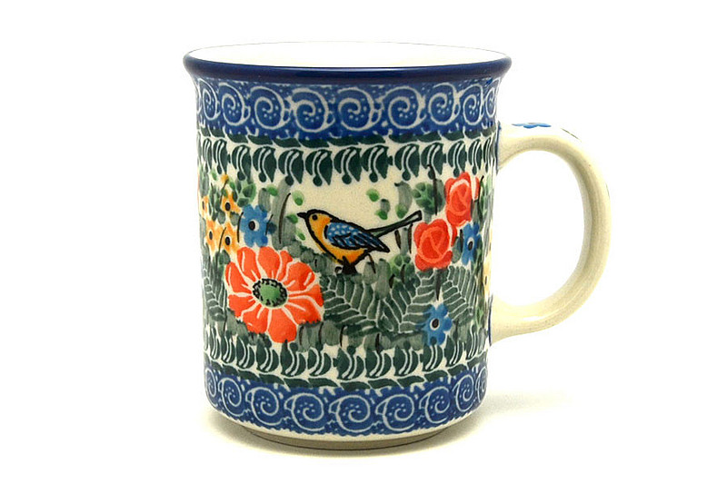 Ceramika Artystyczna Polish Pottery Mug - Straight Sided - Unikat Signature - U2517 236-U2517 (Ceramika Artystyczna)