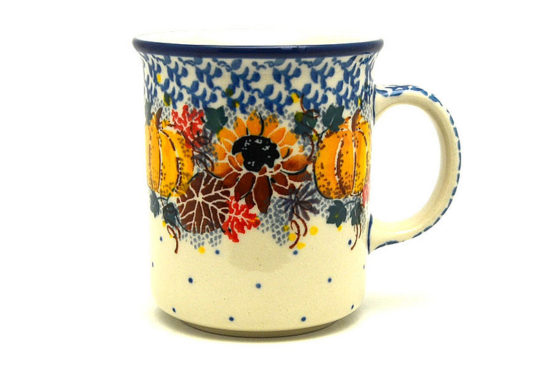 Ceramika Artystyczna Polish Pottery Mug - Straight Sided - Unikat Signature - U4741 236-U4741 (Ceramika Artystyczna)