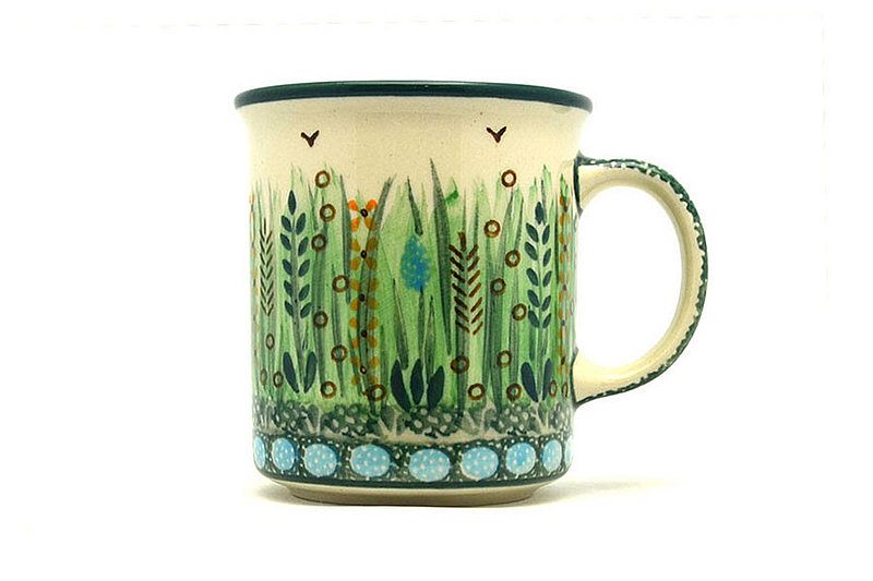 Ceramika Artystyczna Polish Pottery Mug - Straight Sided - Unikat Signature - U803 236-U0803 (Ceramika Artystyczna)