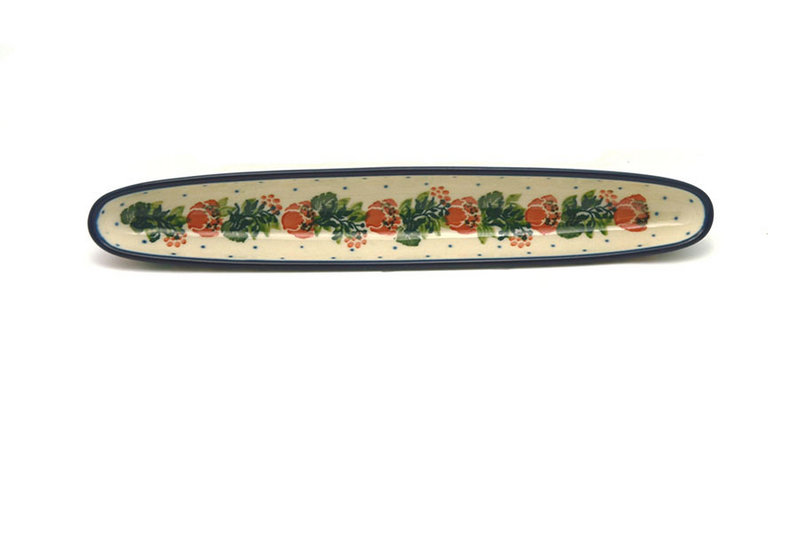 Ceramika Artystyczna Polish Pottery Olive Boat - Garden Party 923-1535a (Ceramika Artystyczna)