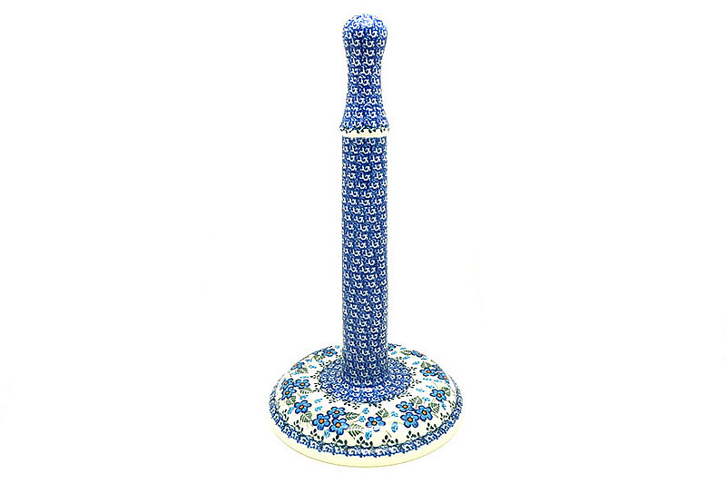Ceramika Artystyczna Polish Pottery Paper Towel Holder - Parisian Posies 834-2272a (Ceramika Artystyczna)