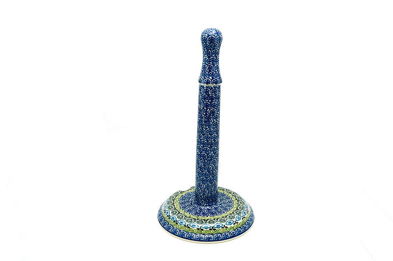 Ceramika Artystyczna Polish Pottery Paper Towel Holder - Tranquility 834-1858a (Ceramika Artystyczna)