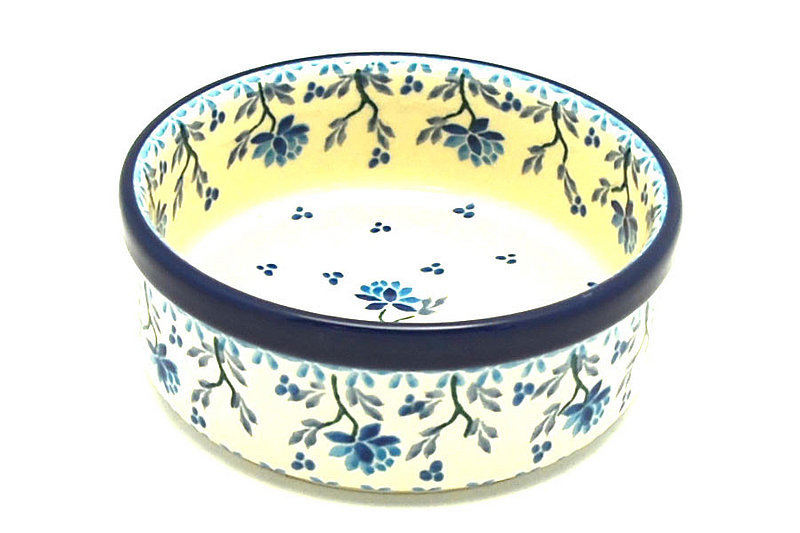 Ceramika Artystyczna Polish Pottery Pet Dish - 10 oz. - Clover Field 365-2524a (Ceramika Artystyczna)