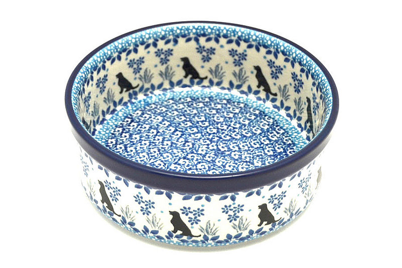 Ceramika Artystyczna Polish Pottery Pet Dish - 20 oz. - Buddy 364-2856a (Ceramika Artystyczna)