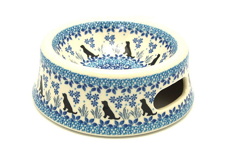 Ceramika Artystyczna Polish Pottery Pet Food/Water Dish - 12 oz. - Buddy 524-2856a (Ceramika Artystyczna)