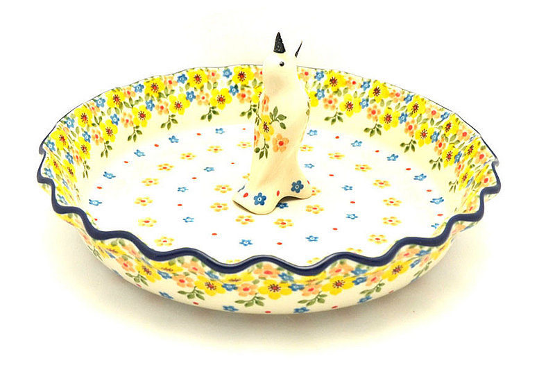 Ceramika Artystyczna Polish Pottery Pie Set - Buttercup S63-2225a (Ceramika Artystyczna)