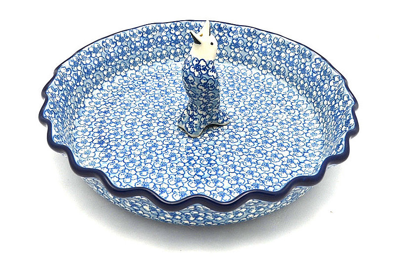 Ceramika Artystyczna Polish Pottery Pie Set - Daisy Flurry S63-2176a (Ceramika Artystyczna)