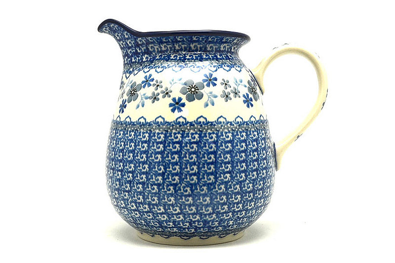 Ceramika Artystyczna Polish Pottery Pitcher - 1 quart - Blue Horizon 078-2333a (Ceramika Artystyczna)