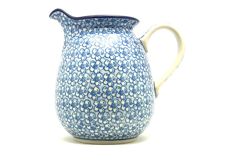 Ceramika Artystyczna Polish Pottery Pitcher - 1 quart - Daisy Flurry 078-2176a (Ceramika Artystyczna)