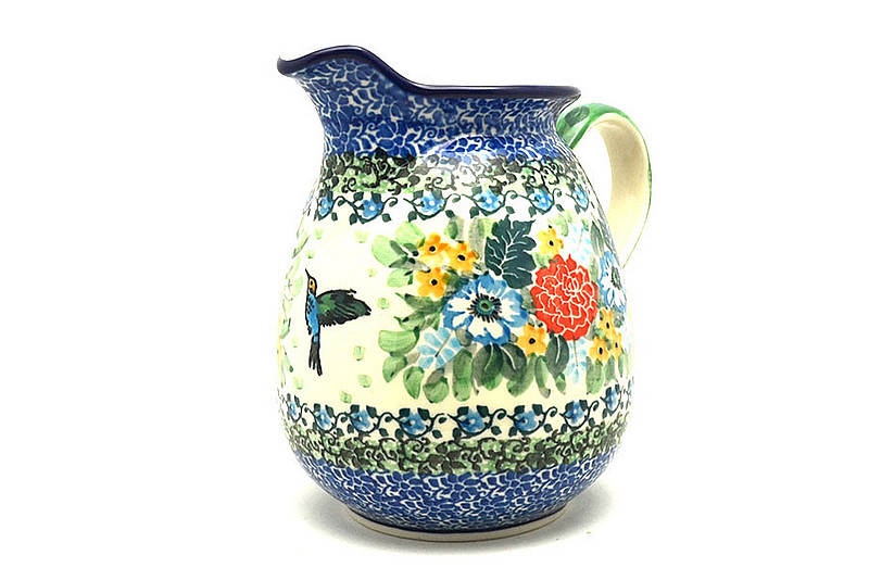 Ceramika Artystyczna Polish Pottery Pitcher - 1 quart - Unikat Signature - U3271 078-U3271 (Ceramika Artystyczna)