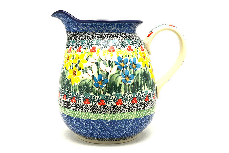 Ceramika Artystyczna Polish Pottery Pitcher - 1 quart - Unikat Signature - U5131 078-U5131 (Ceramika Artystyczna)