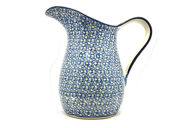 Ceramika Artystyczna Polish Pottery Pitcher - 2 pint - Daisy Flurry B35-2176a (Ceramika Artystyczna)