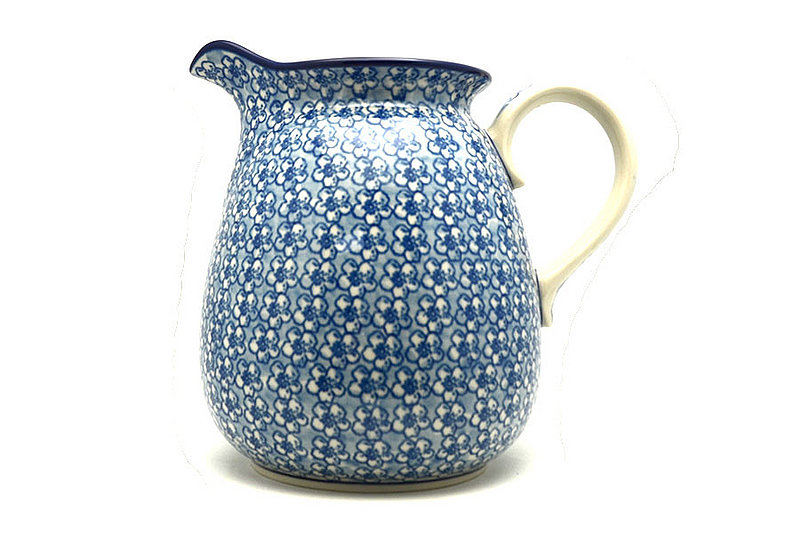 Ceramika Artystyczna Polish Pottery Pitcher - 2 quart - Daisy Flurry 082-2176a (Ceramika Artystyczna)