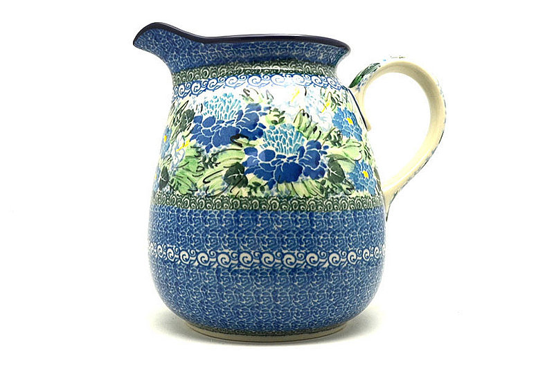 Ceramika Artystyczna Polish Pottery Pitcher - 2 quart - Unikat Signature U5138 082-U5138 (Ceramika Artystyczna)