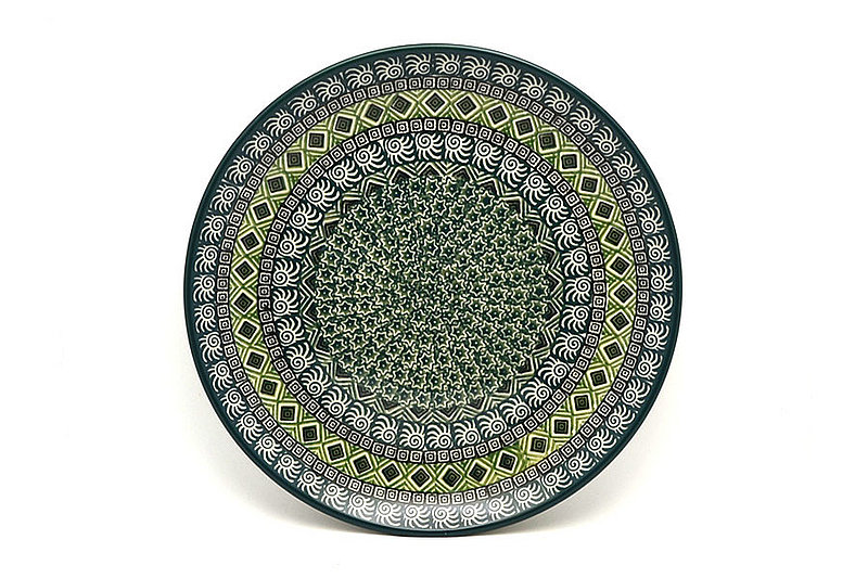 Ceramika Artystyczna Polish Pottery Plate - 10" Dinner - Aztec Forest 257-1919q (Ceramika Artystyczna)