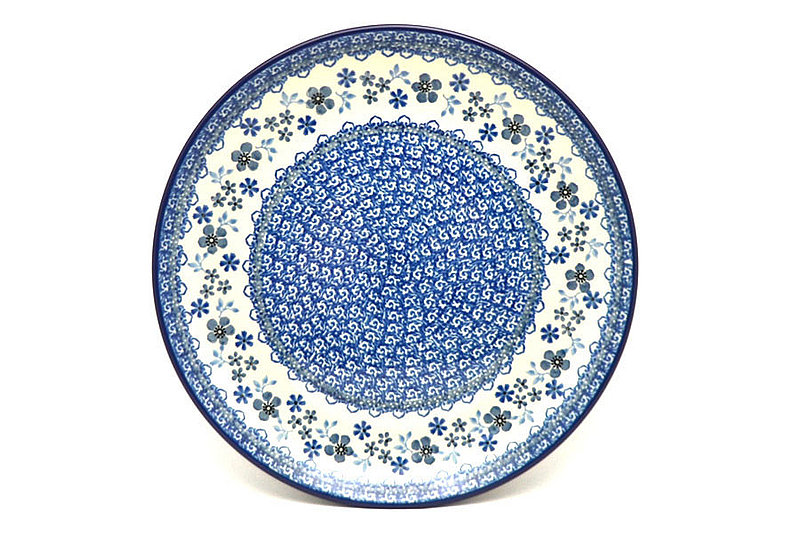 Ceramika Artystyczna Polish Pottery Plate - 10" Dinner - Blue Horizon 257-2333a (Ceramika Artystyczna)