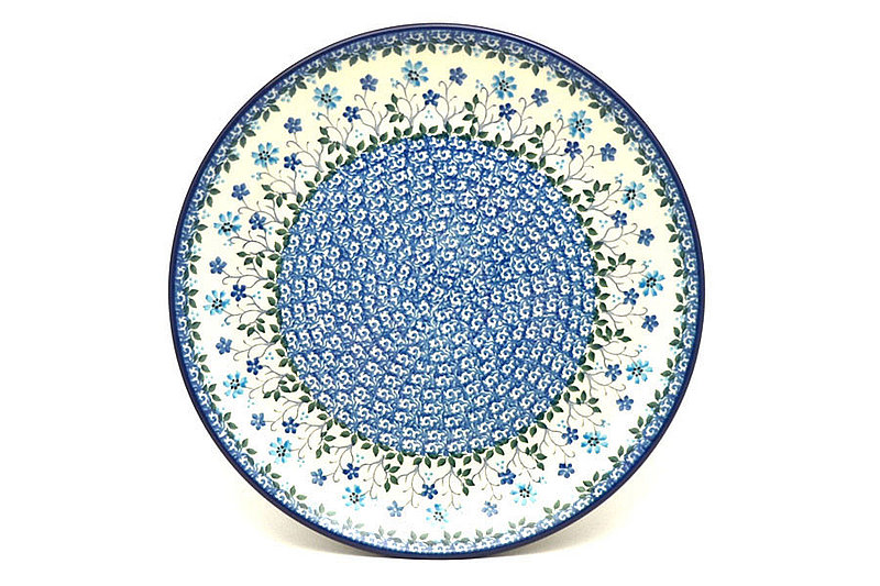 Ceramika Artystyczna Polish Pottery Plate - 10" Dinner - Georgia Blue 257-2785a (Ceramika Artystyczna)