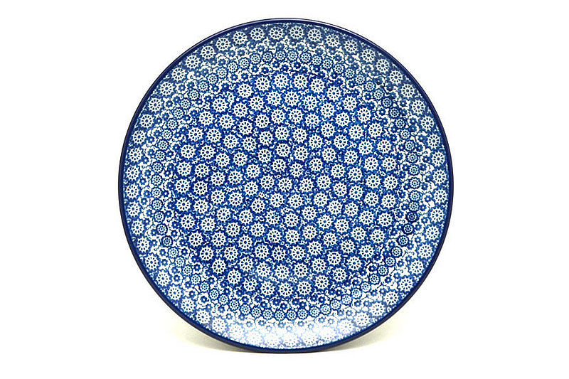 Ceramika Artystyczna Polish Pottery Plate - 10" Dinner - Midnight 257-2615a (Ceramika Artystyczna)