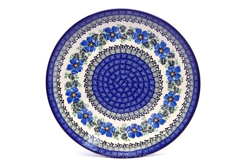 Ceramika Artystyczna Polish Pottery Plate - 10" Dinner - Morning Glory 257-1915a (Ceramika Artystyczna)