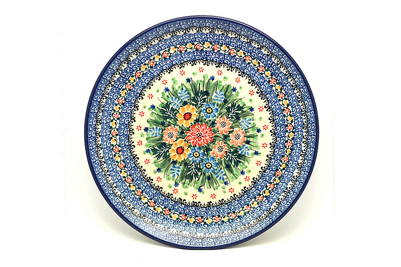 Ceramika Artystyczna Polish Pottery Plate - 10" Dinner - Unikat Signature - U3218 257-U3218 (Ceramika Artystyczna)